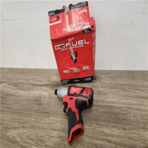 Phoenix Location NEW Milwaukee M12 12V Lithium-Ion Cordless 1/4 in. Hex Impact (Tool-Only)