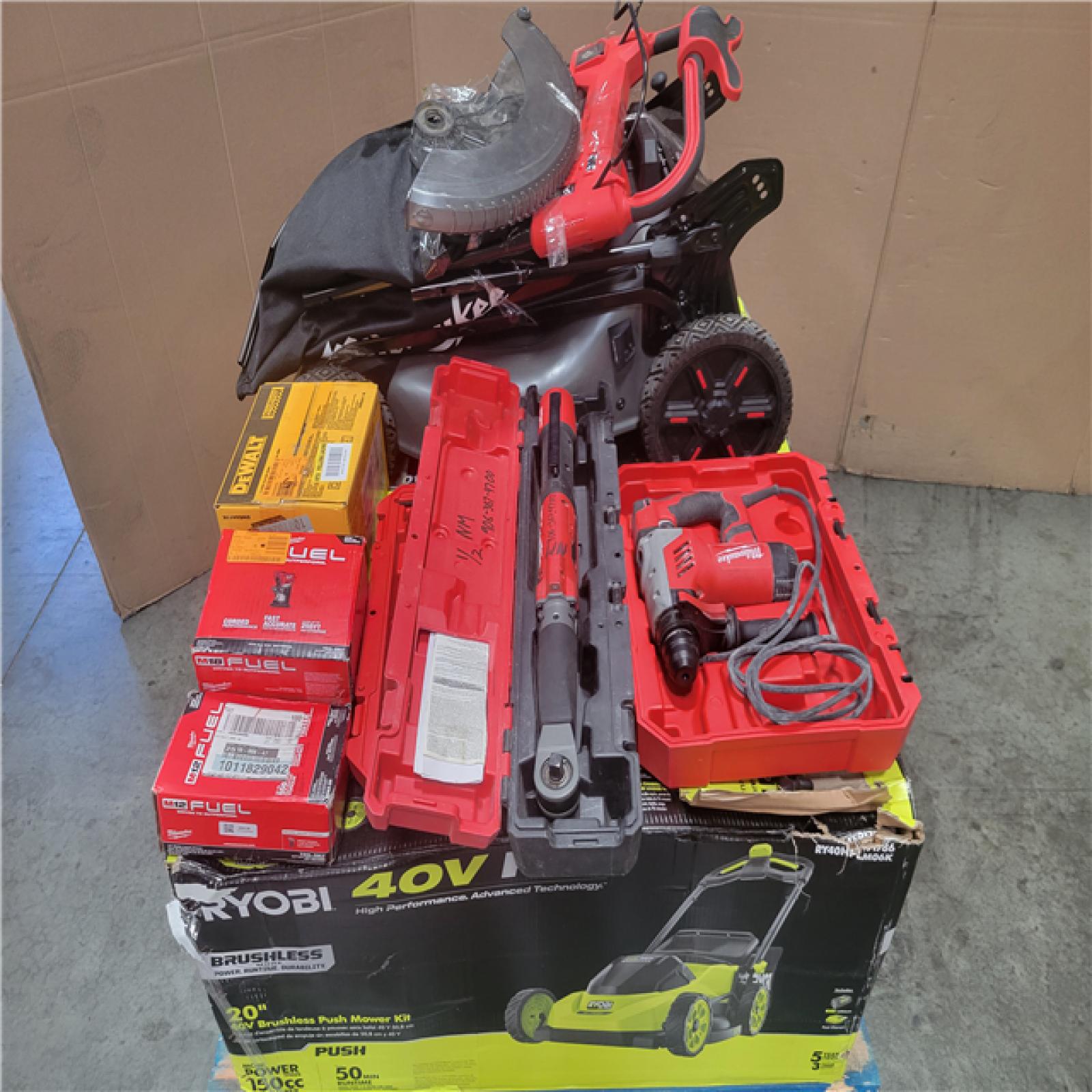 CALIFORNIA AS-IS TOOL PALLET