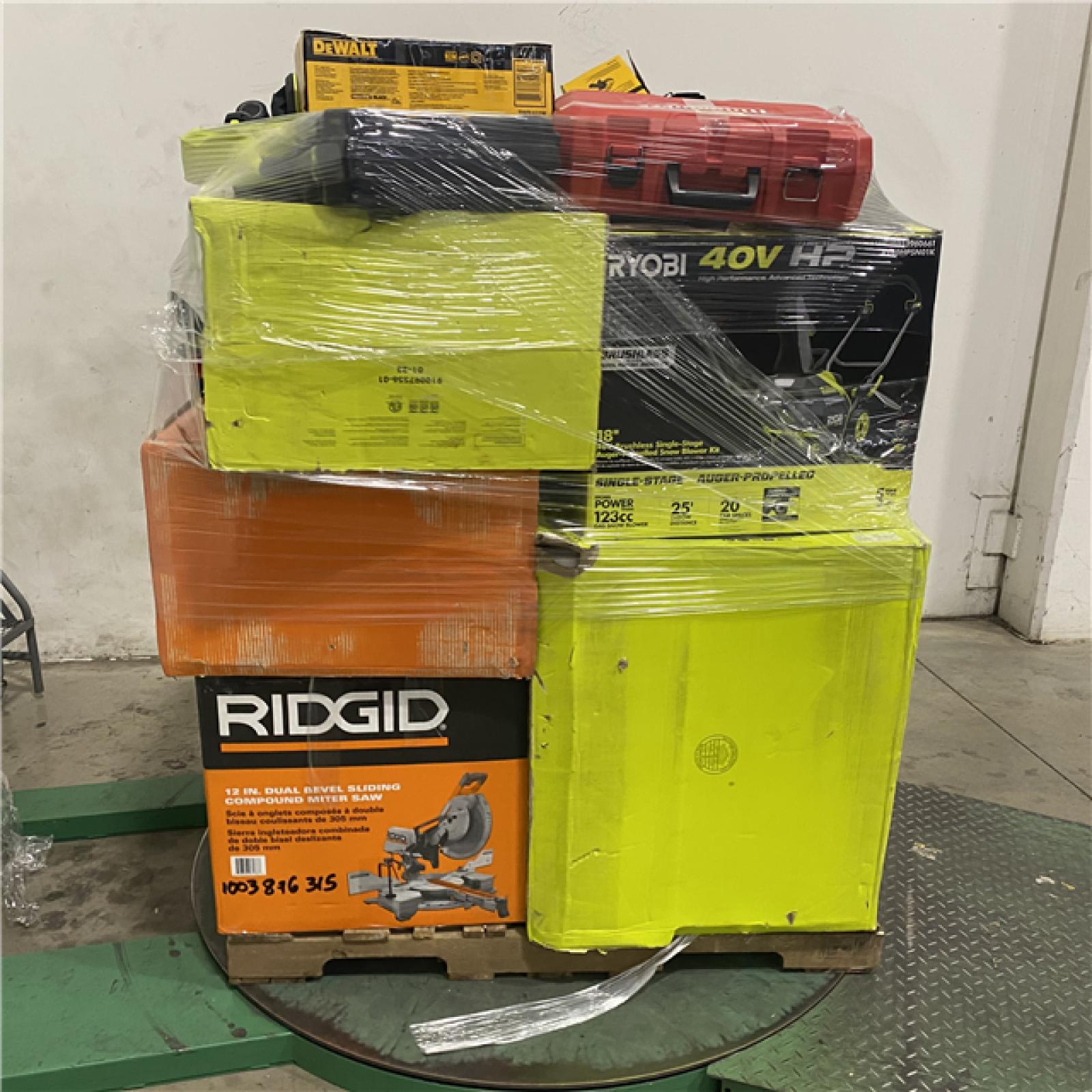 Dallas Location - As-Is Tool Pallet