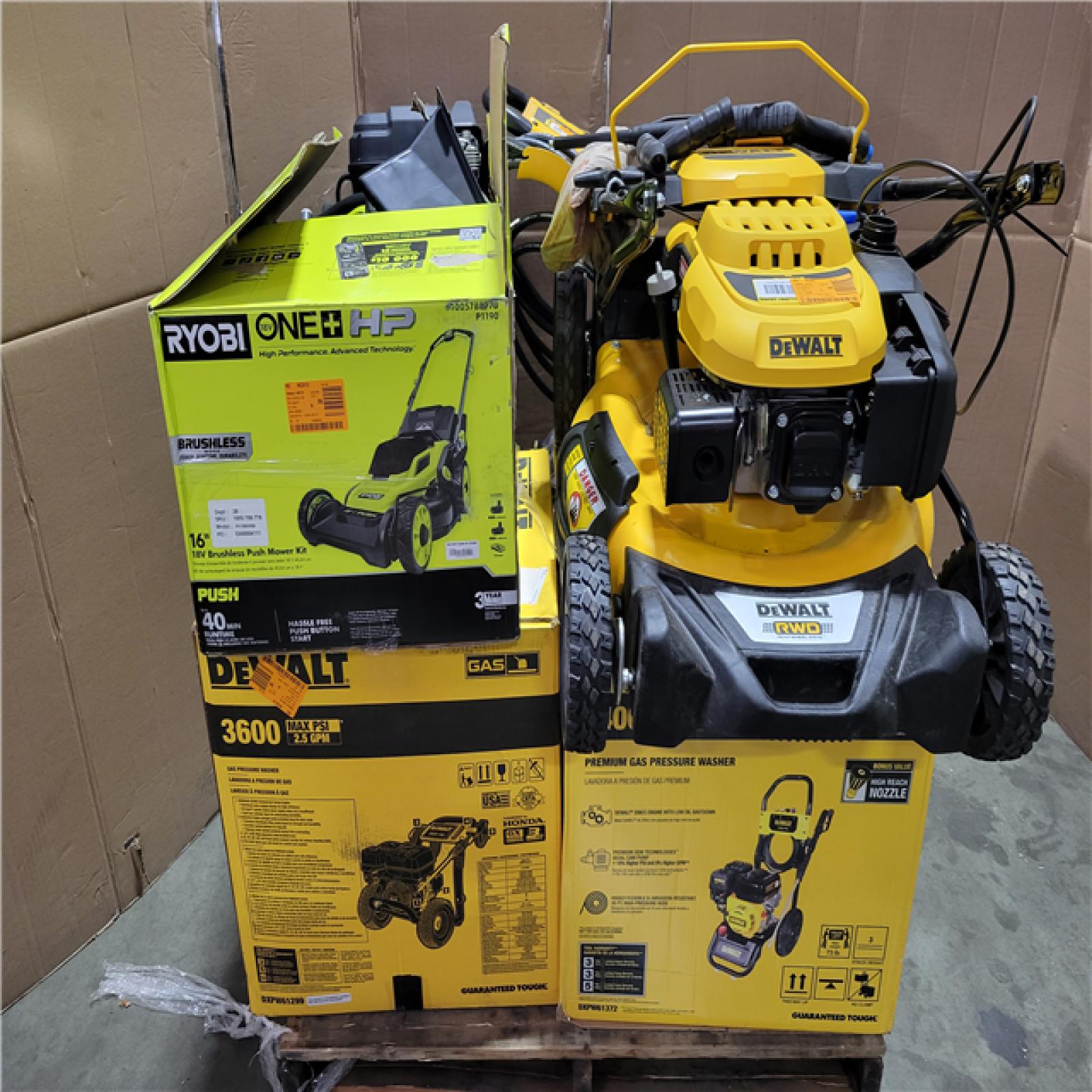 CALIFORNIA AS-IS OUTDOOR POWER EQUIPMENT