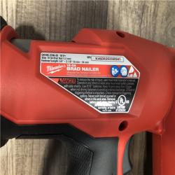AS-IS Milwaukee FUEL 18-Volt Lithium-Ion Brushless Cordless Gen II 18-Gauge Brad Nailer (Tool-Only)