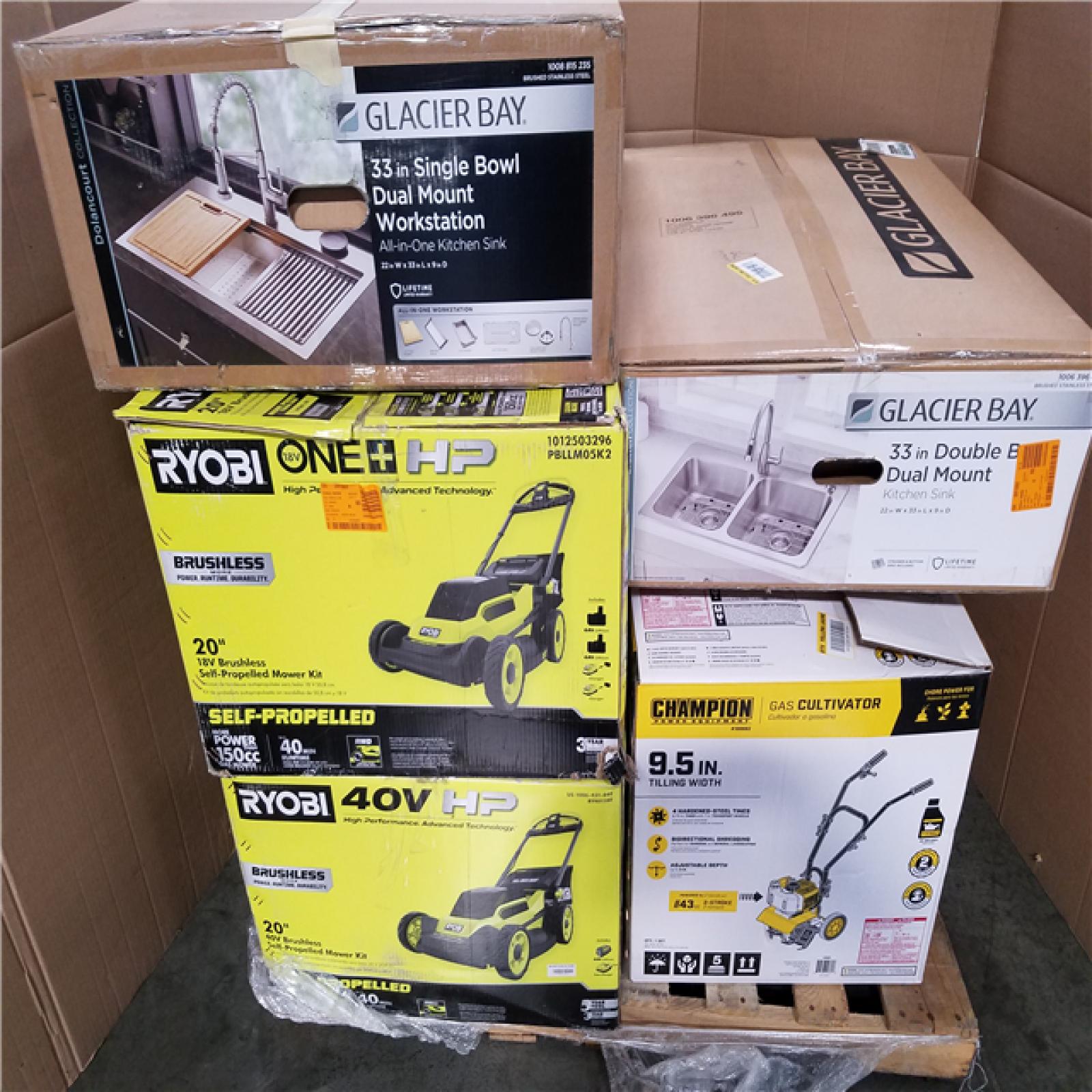 CALIFORNIA AS-IS HOME IMPROVEMENT PALLET