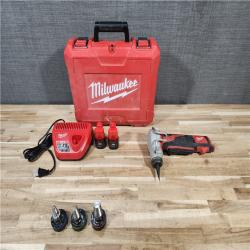 HOUSTON LOCATION - AS-IS M12 12-Volt Lithium-Ion Cordless PEX Expansion Tool Kit with (2) 1.5 Ah Batteries  (3) Expansion Heads and Hard Case