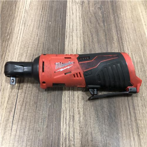 AS-IS Milwaukee 12V Lithium-Ion Cordless 3/8 in. Ratchet (Tool-Only)