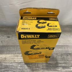 NEW - DEWALT 20V MAX Lithium-Ion 2.0 Ah and (2) 4.0 Ah Battery Packs (3-Pack)