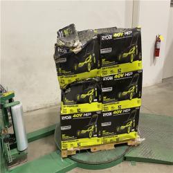 Dallas Location - As-Is RYOBI 40V HP Brushless 20 in. Cordless Electric Battery Walk Behind Self-Propelled Lawn Mower with 6.0 Ah Battery and Charger(Lot Of 6)