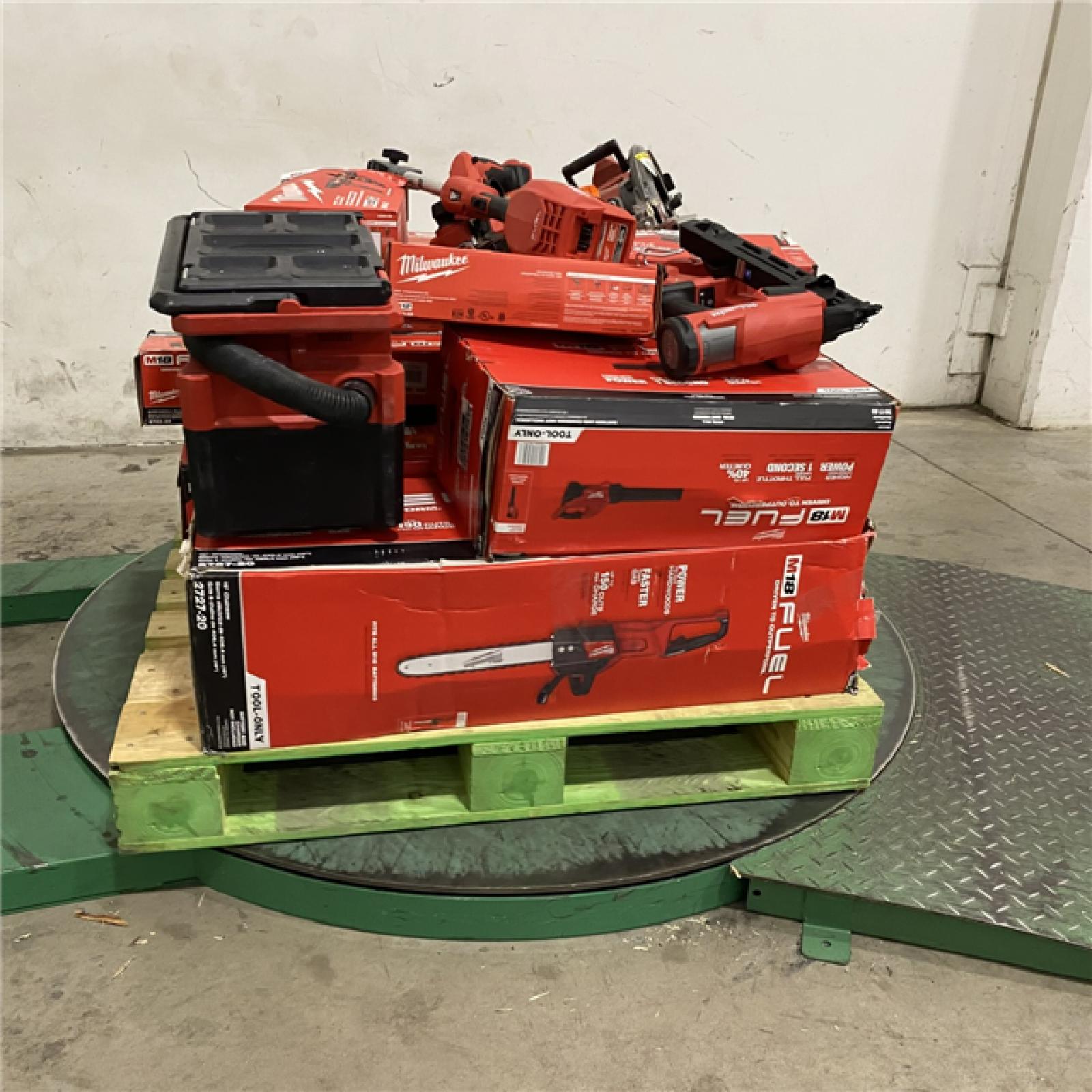 Dallas Location - As-Is MILWAUKEE Tool Pallet