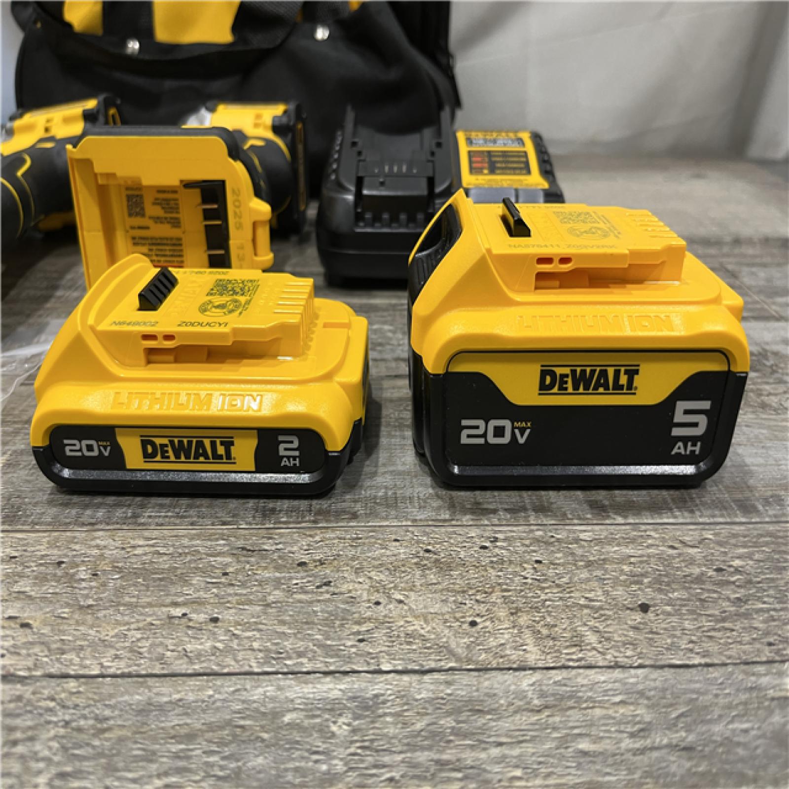 AS-IS DEWALT ATOMIC 20V MAX Lithium-Ion Cordless 2-Tool Combo Kit