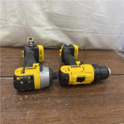 AS-IS DeWALTA® 20V MAX Cordless Drill Driver/Impact Driver Combo Kit 1.3 Ah Lithium Ion