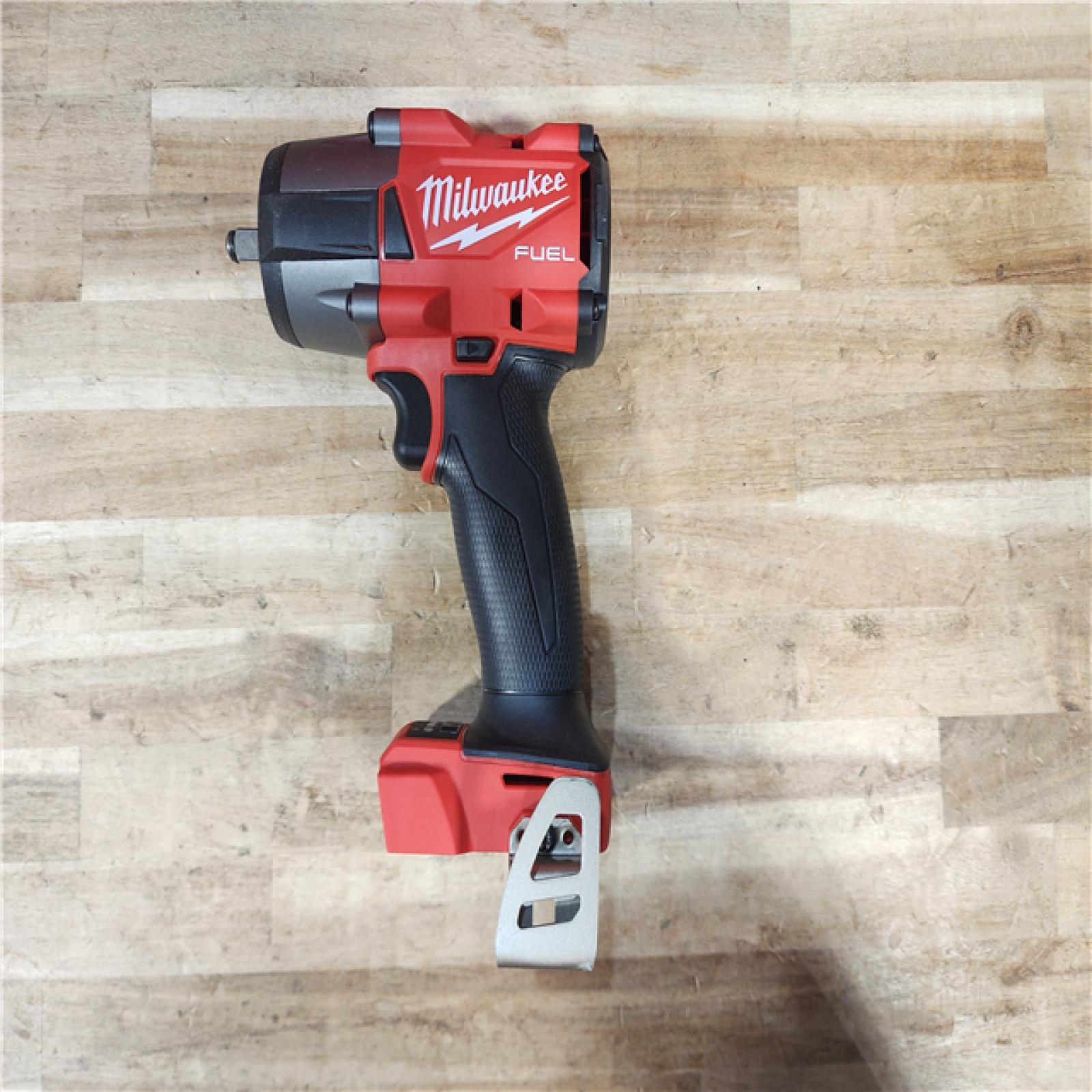 HOUSTON LOCATION - AS-IS Milwaukee FUEL GEN-2 18V Lithium-Ion Mid Torque Brushless Cordless 3/8 in. Impact Wrench with Friction Ring (Tool-Only)