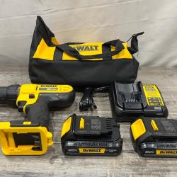 AS-IS DEWALT 20V MAX Cordless 1/2 in. Drill/Driver Kit