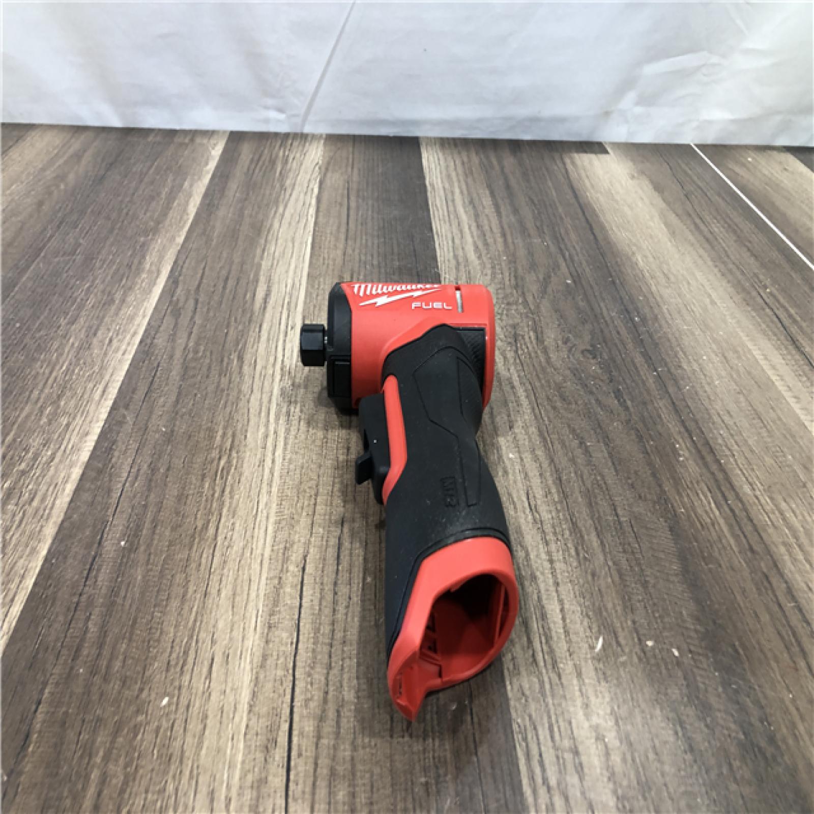 AS-IS Milwaukee  FUEL 12V Lithium-Ion Brushless Cordless 1/4 in. Right Angle Die Grinder (Tool-Only)