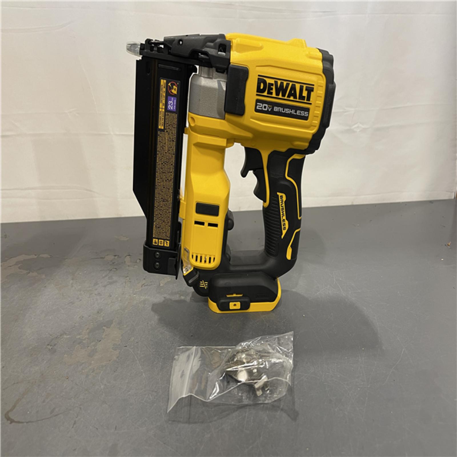AS-IS - DeWalt ATOMIC 20V MAX Lithium Ion Cordless 23 Gauge Pin Nailer