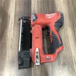 AS-IS Milwaukee 12-Volt 23-Gauge Lithium-Ion Cordless Pin Nailer (Tool-Only)