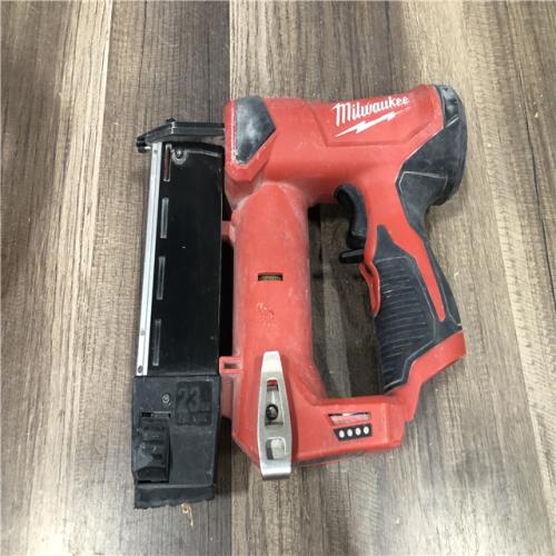 AS-IS Milwaukee 12-Volt 23-Gauge Lithium-Ion Cordless Pin Nailer (Tool-Only)