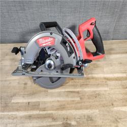 HOUSTON LOCATION - AS-IS (APPEARS LIKE NEW) Milwaukee 2830-20 Rear Handle Circular Saw M18 FUEL 7-1/4 Cordless Brushless Tool Only