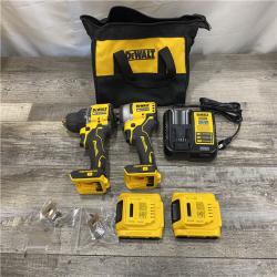 AS-IS DEWALT ATOMIC 20-Volt MAX Lithium-Ion Cordless Combo Kit