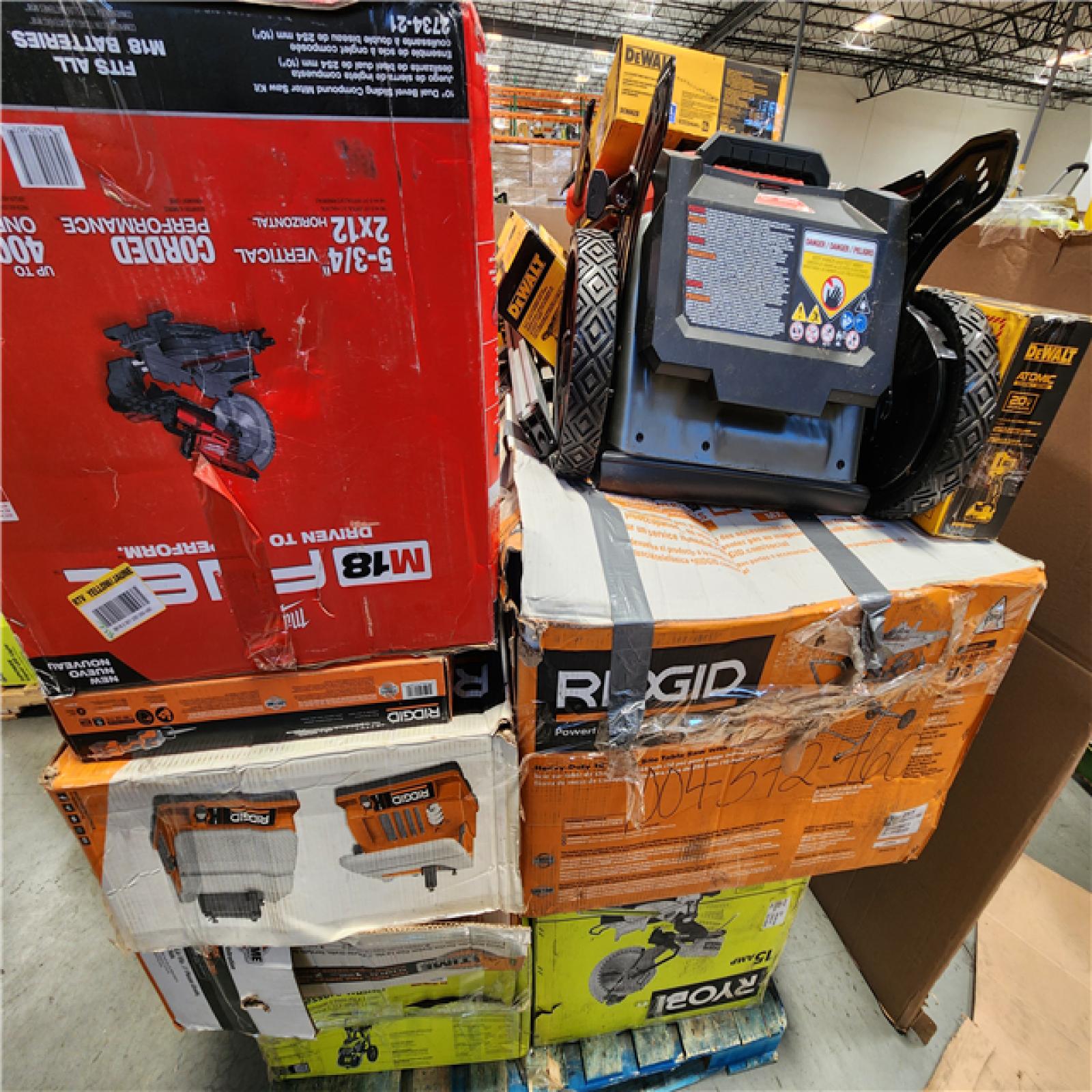 CALIFORNIA AS-IS TOOL PALLET