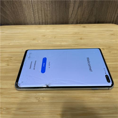 AS-IS Samsung GALAXY S10+ 128 GB Blue