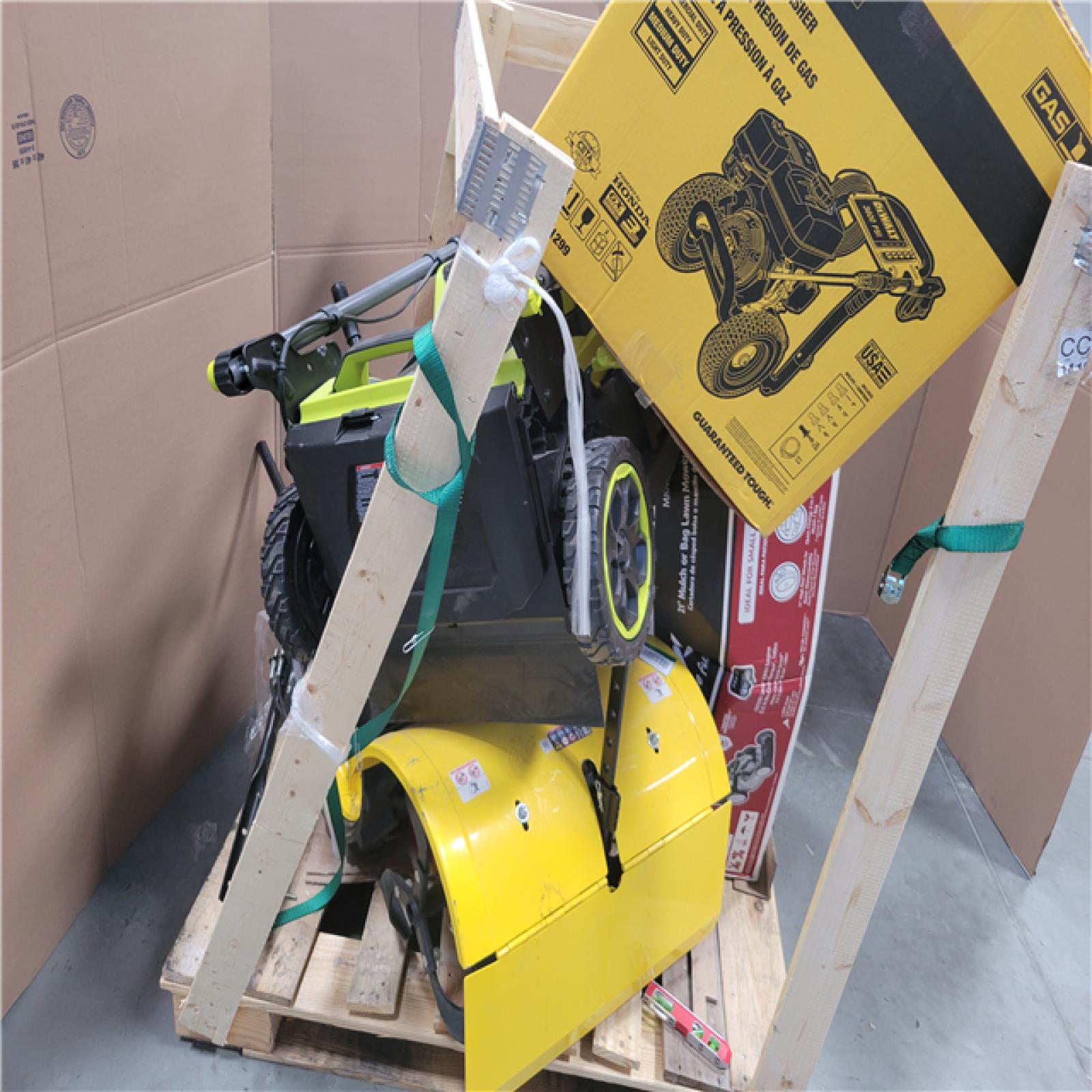 CALIFORNIA AS-IS OUTDOOR POWER EQUIPMENT