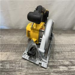 AS-IS DEWALT 20V MAX Cordless Brushless 6-1/2 in. Sidewinder Style Circular Saw (Tool Only)