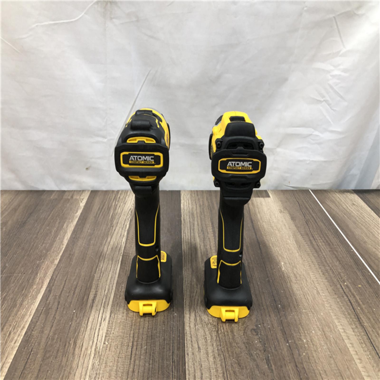 AS-IS DEWALT ATOMIC 20-Volt MAX Lithium-Ion Cordless Combo Kit