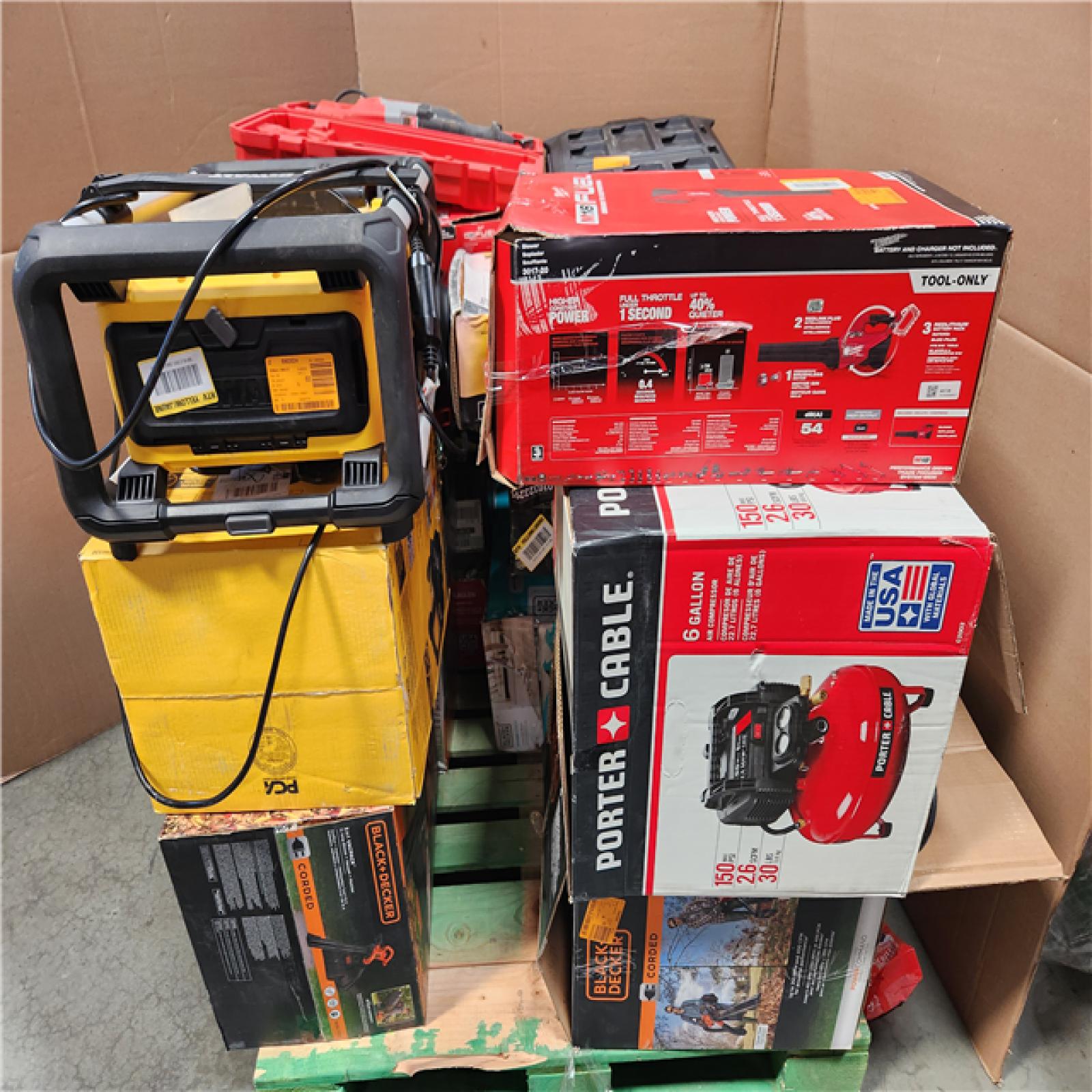 CALIFORNIA AS-IS TOOL PALLET