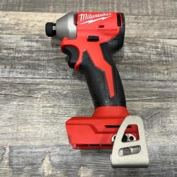 AS-IS Milwaukee 18V Lithium-Ion Brushless Cordless 1/4 in. Impact Driver Kit
