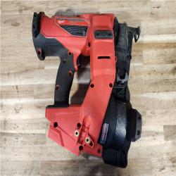 HOUSTON LOCATION - AS-IS Milwaukee FUEL 18-Volt Lithium-Ion Brushless Cordless Coil Roofing Nailer (Tool Only)