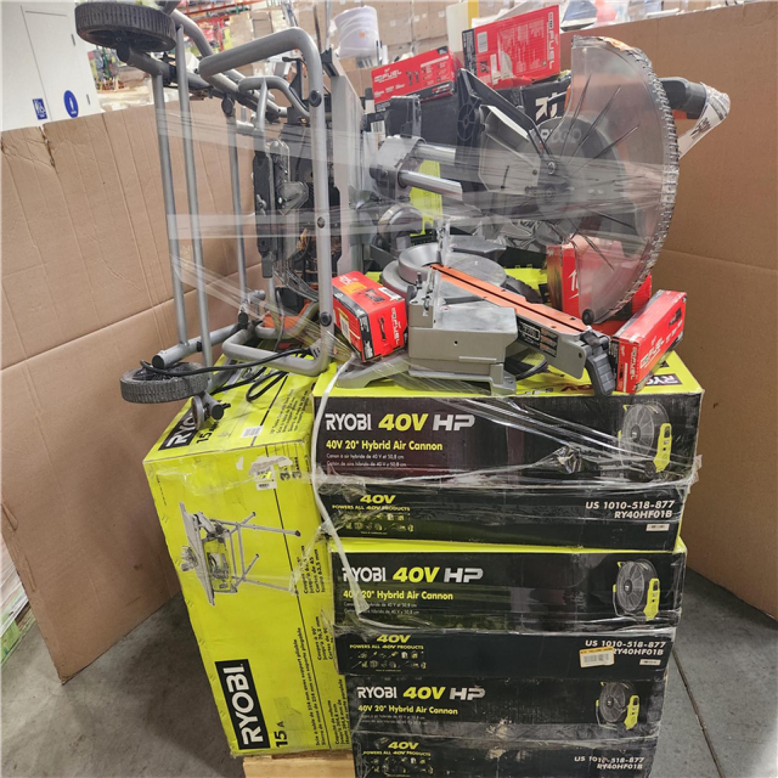 CALIFORNIA AS-IS TOOL PALLET