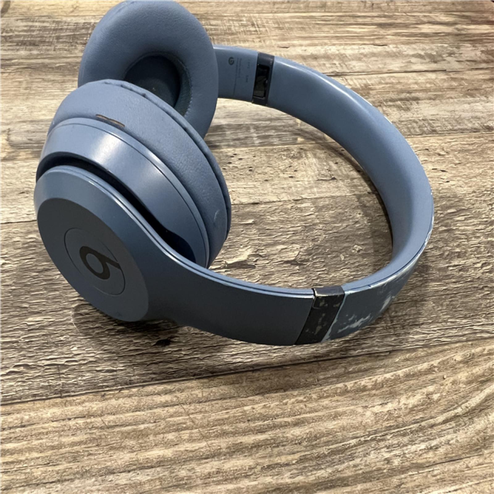 AS-IS Beats - Solo 4 Wireless On-Ear Headphones - Slate Blue