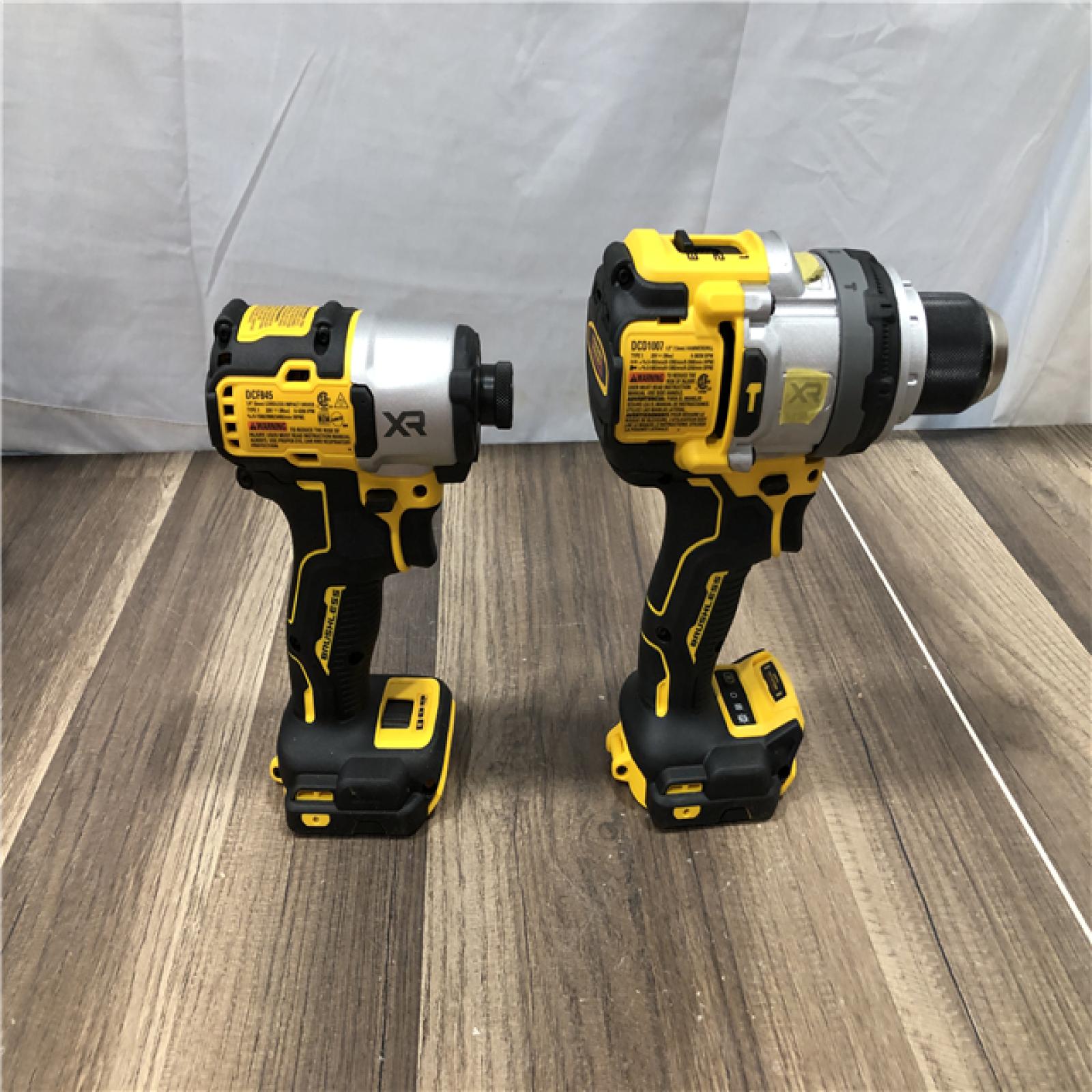AS-IS DEWALT 20V MAX Lithium-Ion Cordless 2-Tool Combo Kit