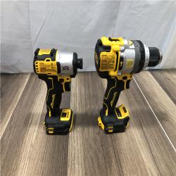 AS-IS DEWALT 20V MAX Lithium-Ion Cordless 2-Tool Combo Kit