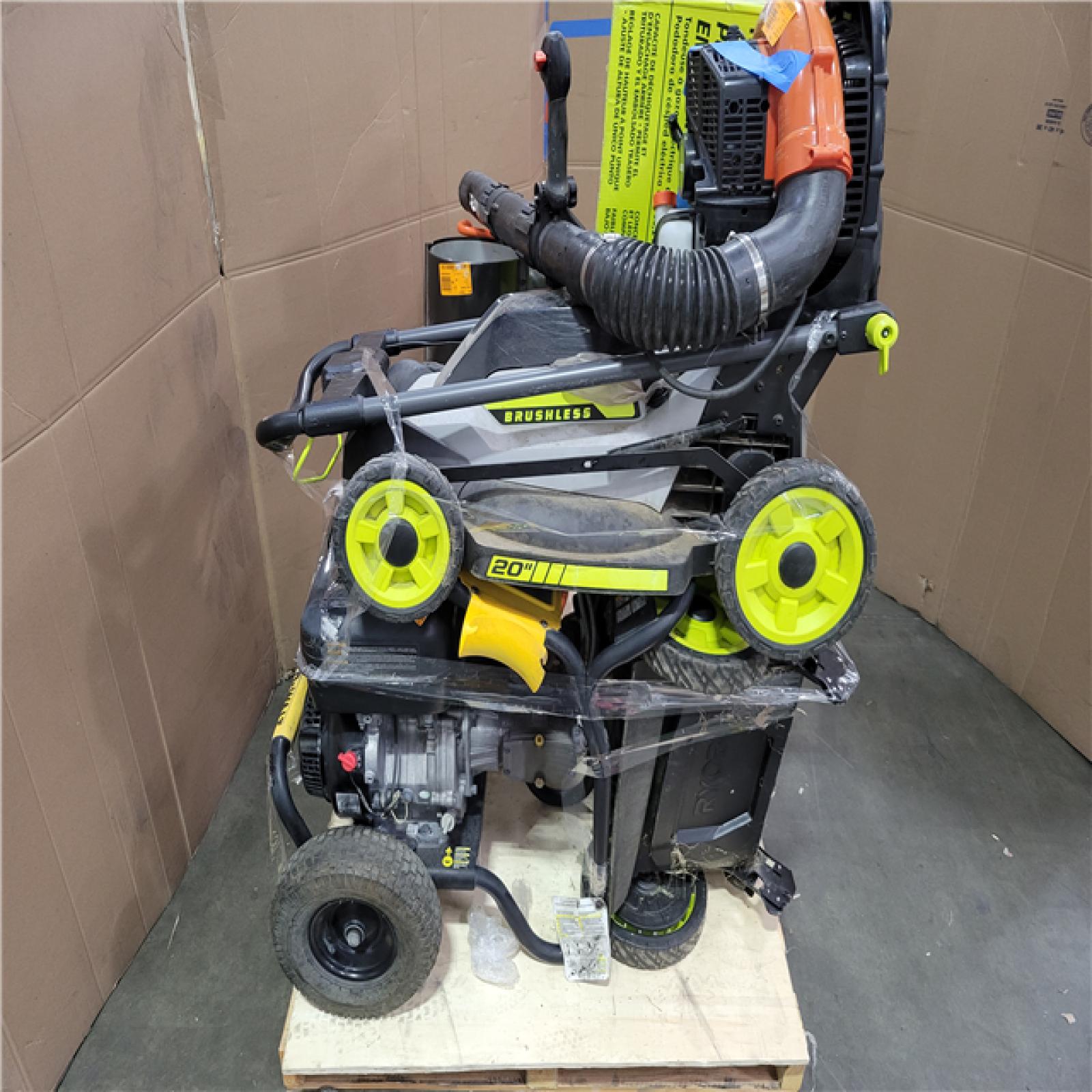 CALIFORNIA AS-IS OUTDOOR POWER EQUIPMENT