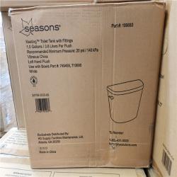 Phoenix Location NEW Seasons Keating Round Toilet Bowl With Tank 1.0 Gallons/ 3.8 Liters a Flush Pallet (11 Toilets)