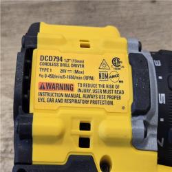 AS-IS DEWALT Atomic 20V Cordless Compact 1/2 in. Drill/Driver Kit