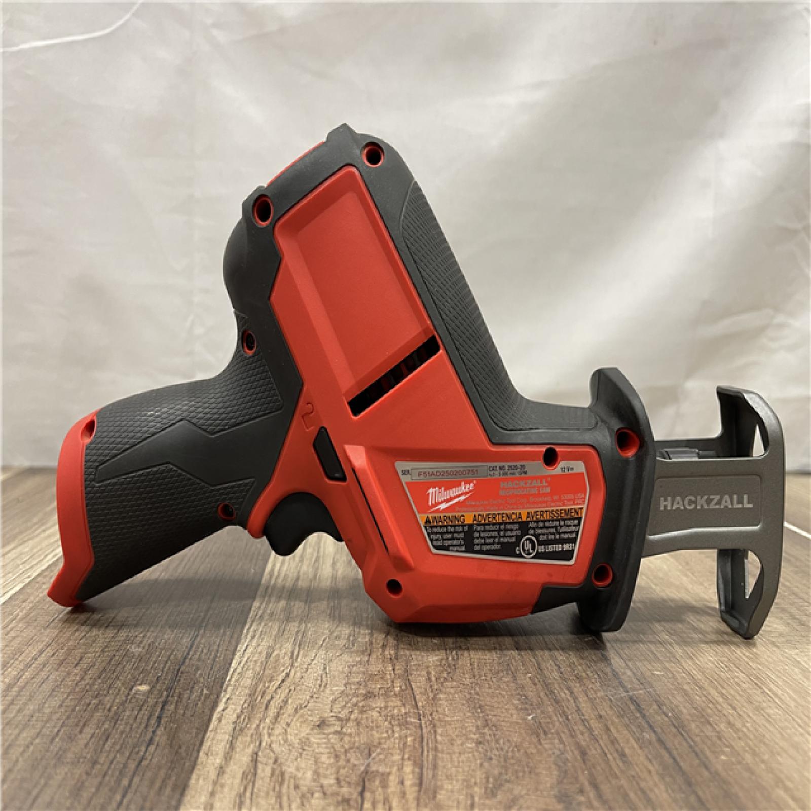 AS-IS Milwaukee M12 FUEL 12V Lithium-Ion Brushless Cordless HACKZALL Reciprocating Saw Kit
