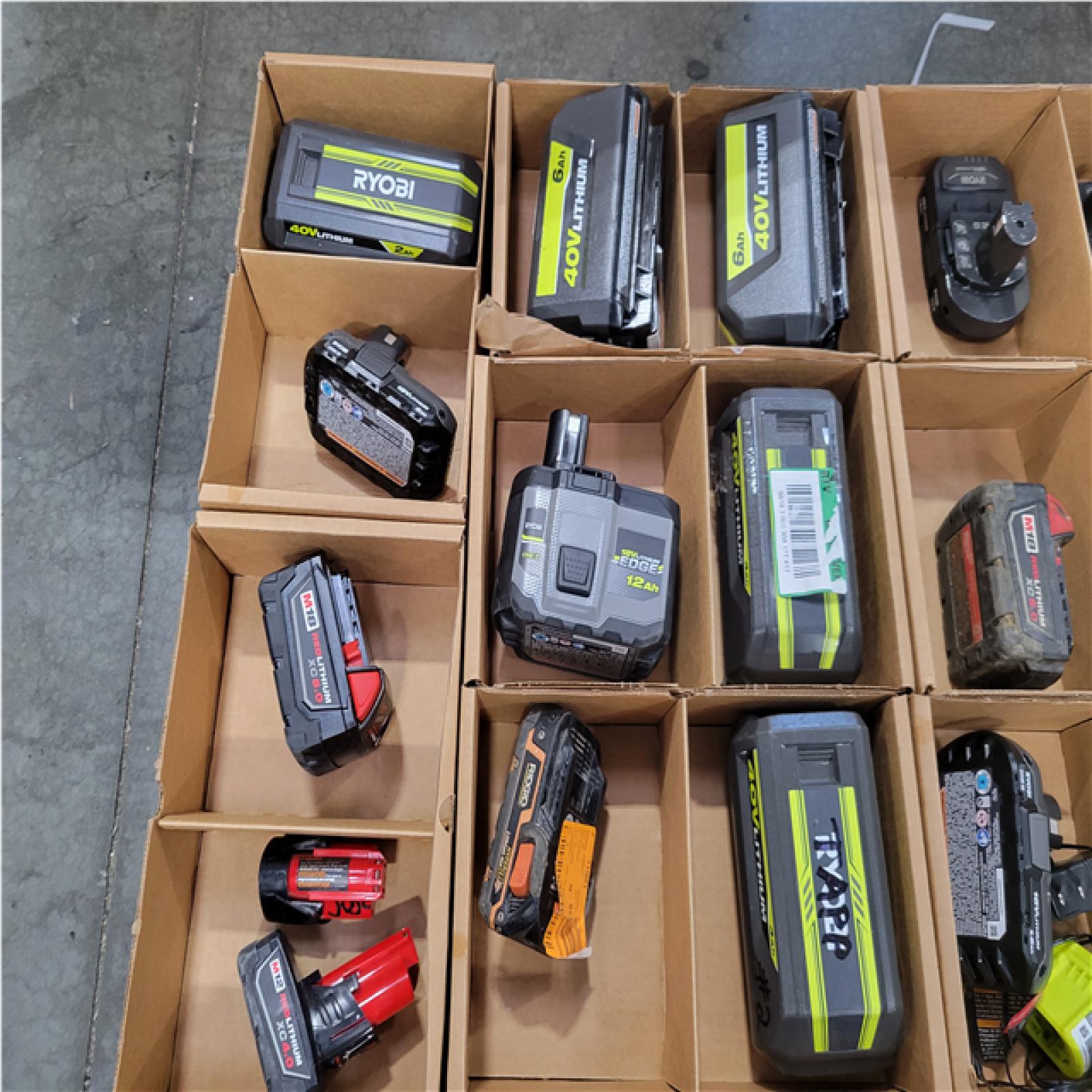 CALIFORNIA AS-IS BATTERY PALLET