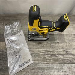 AS-IS DEWALT 20V MAX XR Cordless Barrel Grip Jigsaw (Tool Only)