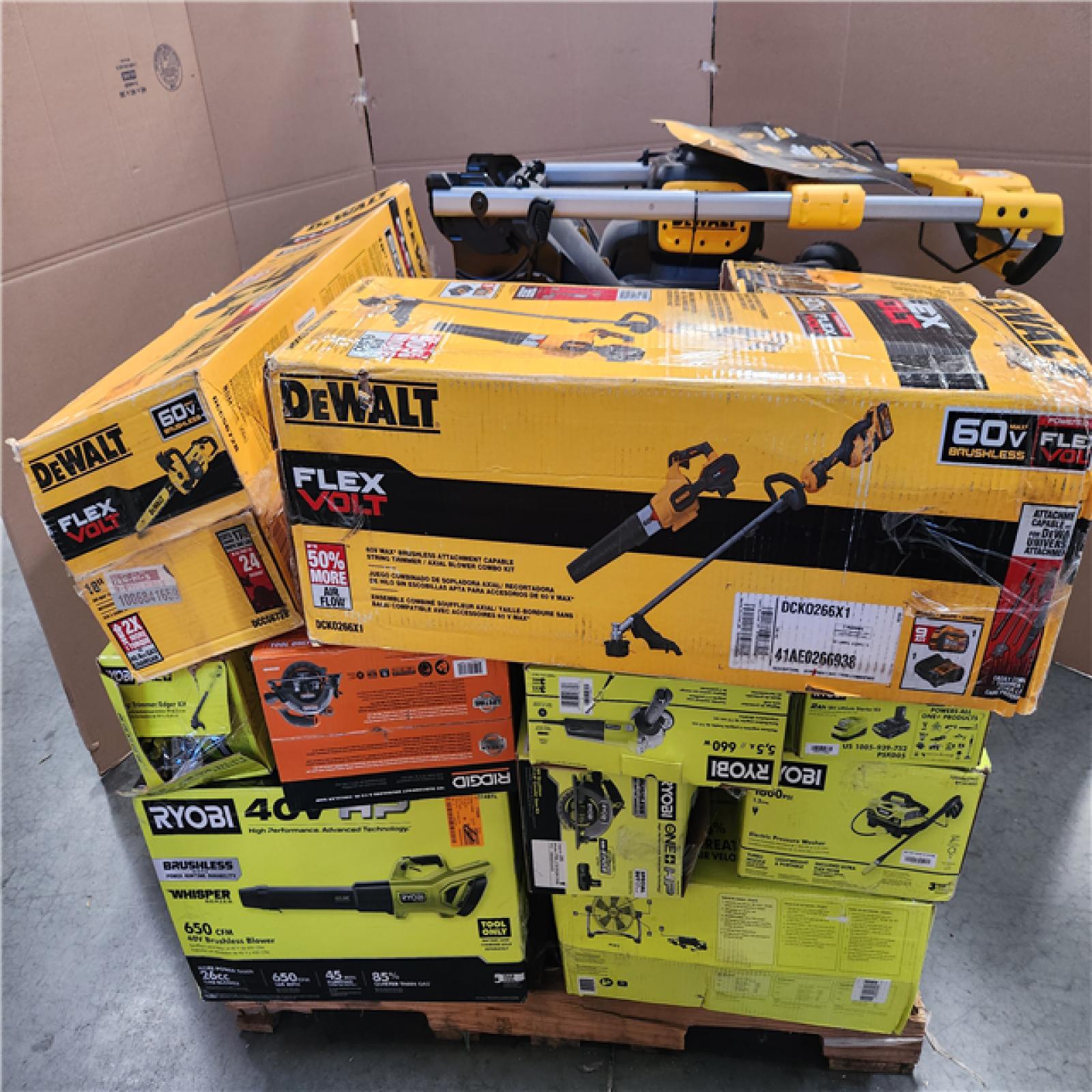 CALIFORNIA AS-IS TOOL PALLET