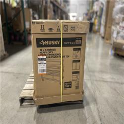 DALLAS LOCATION- Husky 52 in. W x 25 in. D Heavy Duty 9-Drawer Mobile Workbench