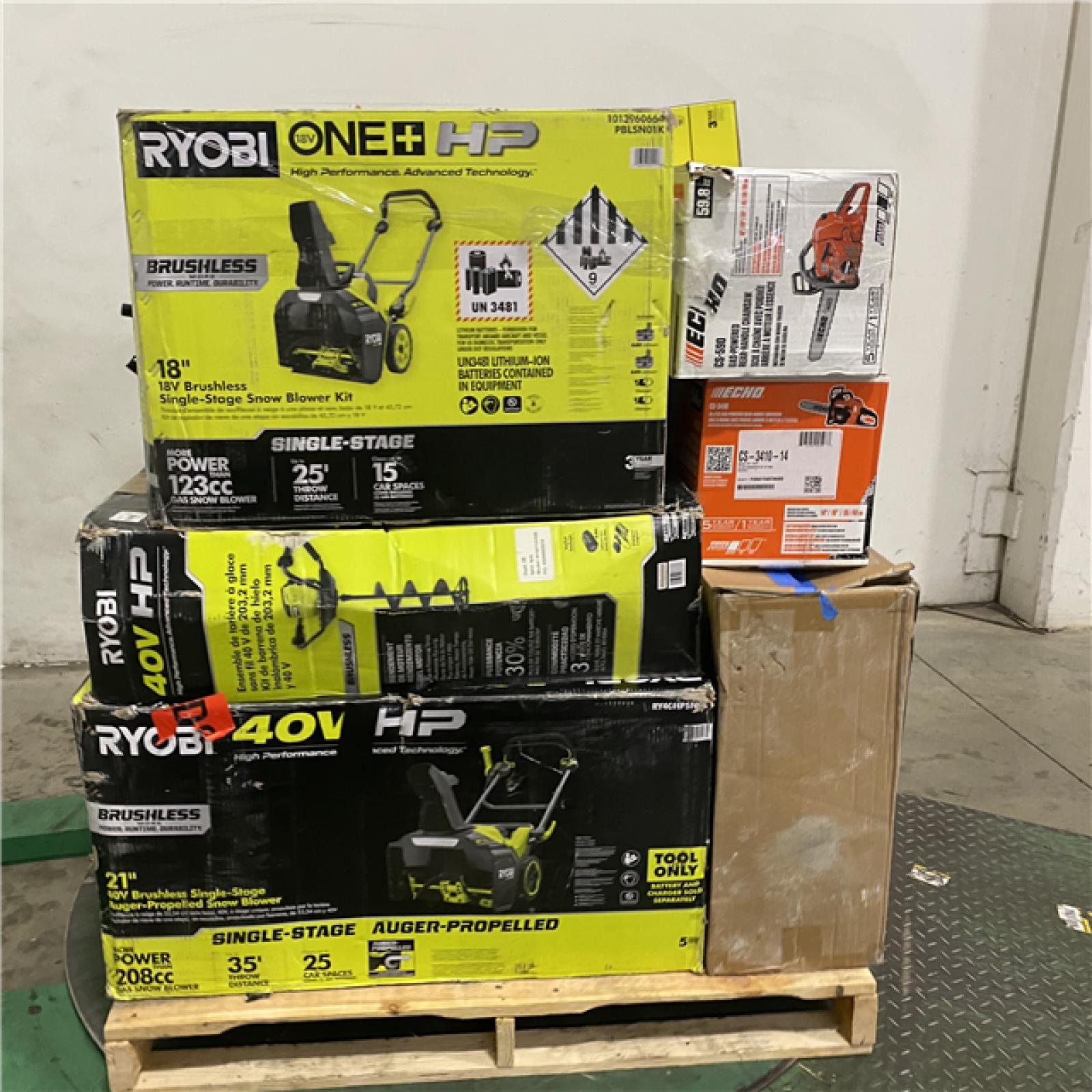 Dallas Location - As-Is Outdoor Power Equipment