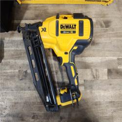 HOUSTON LOCATION - AS-IS DeWalt DCN660D1 20V 16 Gauge Cordless Angled Finish Nailer Kit W/ 2Ah Battery