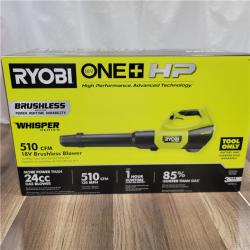 NEW! RYOBI 18V ONE+ HP Brushless Cordless 130 MPH 510 CFM Blower (Tool Only)