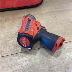 AS-IS Milwaukee FUEL 12V Li-Ion Brushless Cordless Stubby 3/8 in. Impact Wrench Kit