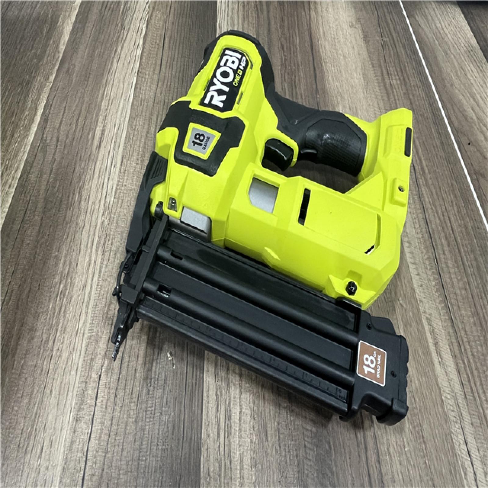 GOOD RYOBI ONE+ HP 18V 18-Gauge Brushless Cordless AirStrike Brad Nailer (Tool Only)
