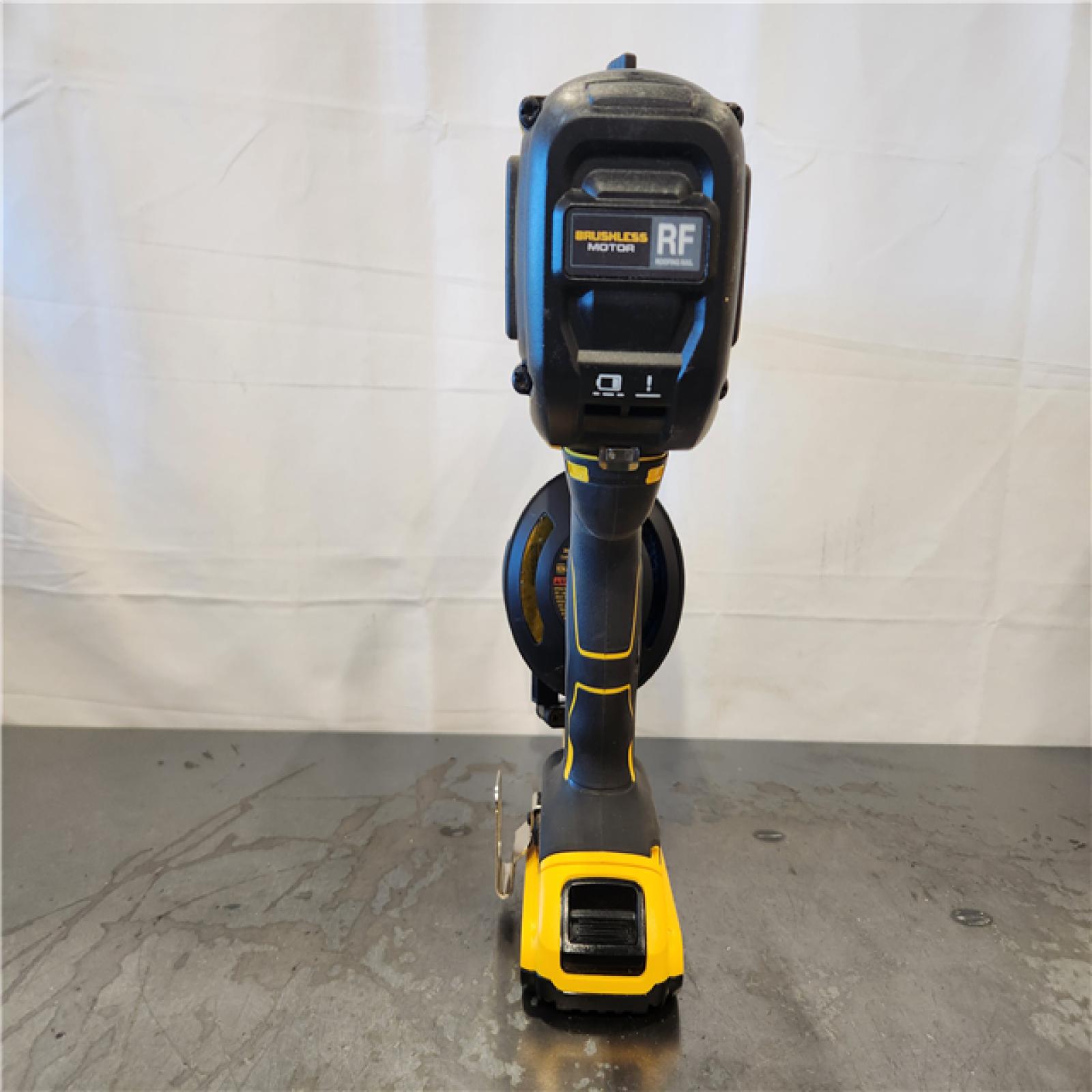 AS-IS- DEWALT 2007898 Roofing Nailer Cordless