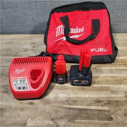 HOUSTON LOCATION - AS-IS Milwaukee 3497-22 12V Brushless Hammer Drill and Impact Driver Combo Kit