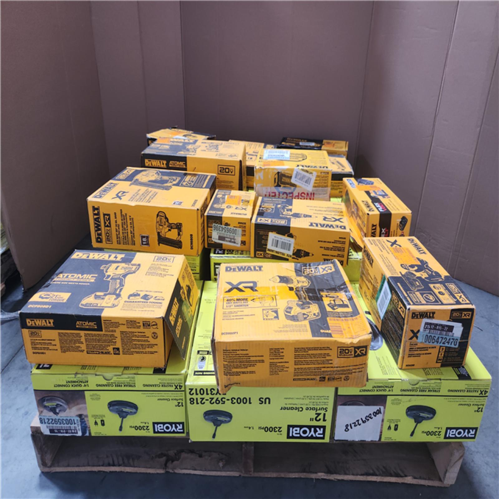 CALIFORNIA AS-IS TOOL PALLET