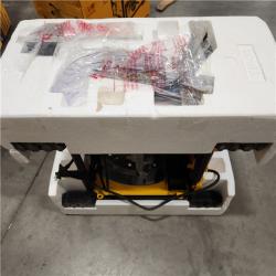 As-Is- DEWALT 15 Amp Corded 8-1/4 in. Compact Portable Jobsite Table Saw